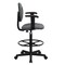 Flash Furniture Contemporary Drafting Chair, 20" L 42-3/4" H, Adjustable Padded, Fabric Seat BT-659-GRY-ARMS-GG - alternate 9